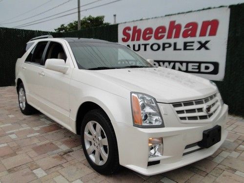 2008 cadillac srx v8 crossover 5 pass nav lthr panoroof more! automatic 4-door s