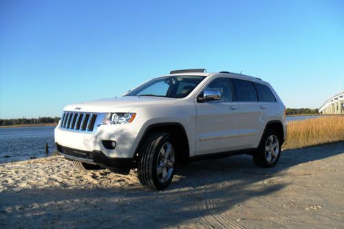 2011 jeep grand cherokee limited sport utility 4-door 3.6l white