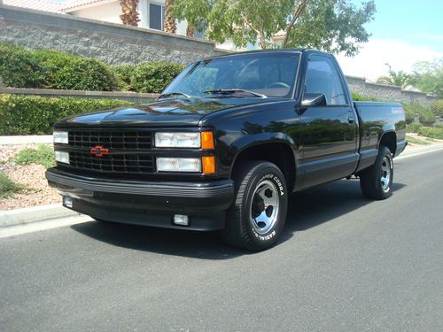 1990 cheverolet 454ss pick up, short box, low mi, rust free, no reserve! 91*92