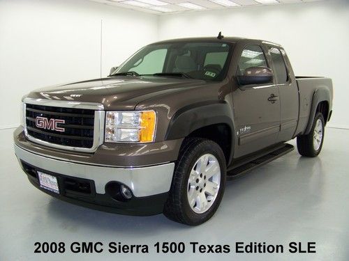 2008 texas edition extended cab bedliner toolbox sle gmc sierra only 15k