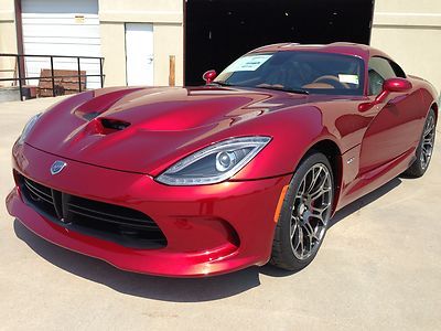 2013 srt viper gts stryker red tinted pearl sabelt leather
