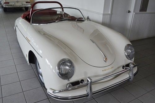 1958 porsche 356a speedster with matching engine and transmission fully restored