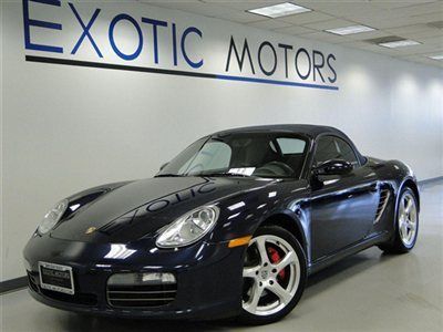 2005 porsche boxster s conv't!! 6-speed heated-seats xenons blue-top bose/cd!