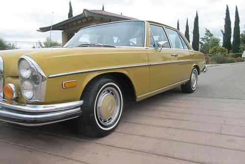 1973 mercedes benz 280sel!! free worldwide shipping!!! don't miss this!!!