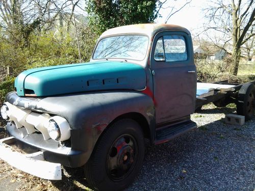 Barn find 1952 ford f6    with 7779 origanal miles