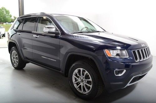 New 2014 jeep grand cherokee lmtd 4wd leather snroof free ship/airfare kchydodge