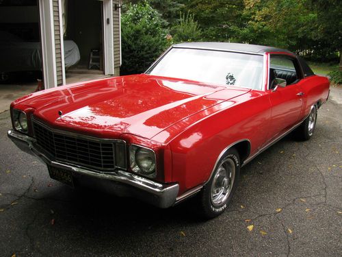 1972 chevy monte carlo w/ 402 numbers matching big block &amp; tranny