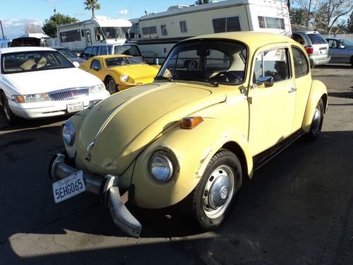 1973 volkswagen beetle, no reserve