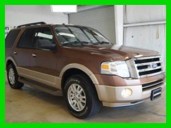 2011 ford expedition xlt 24k mi., leather, 2nd row capt, dual rr dvd, ford cpo