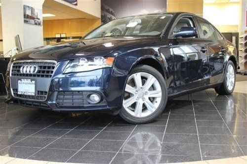 2011 audi a4 one owner quattro all wheel drive