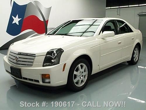 2007 cadillac cts 3.6l v6 automatic heated leather 37k texas direct auto