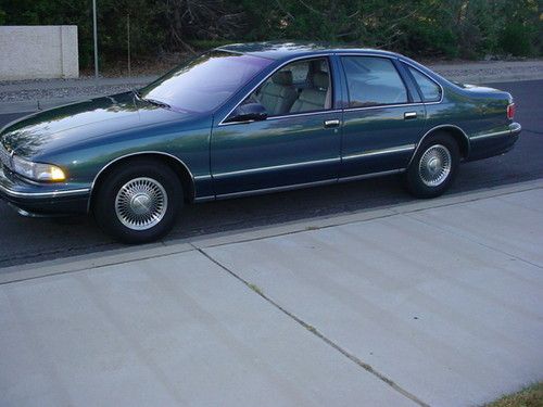 1996 chevy caprice classic 5.7 lt1 1 owner 1913 actual miles