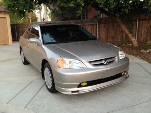 2002 honda civic ex coupe by private owner "great condition" clean everything