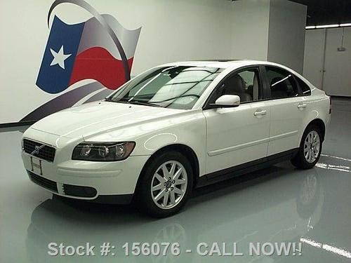2006 volvo s40 t5 turbocharged leather sunroof only 67k texas direct auto
