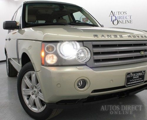 We finance 2006 land rover range rover hse 4wd clean carfax navi mroof htsts dvd