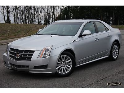 7-days *no reserve* '11 cadillac cts pano roof 1-owner off lease *best price*