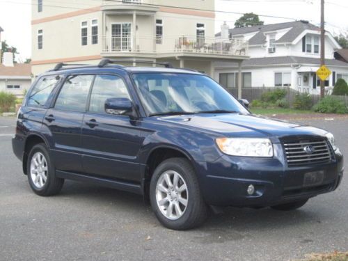 2006 subaru forester wagon awd 1 owner loaded clean runs great no reserve