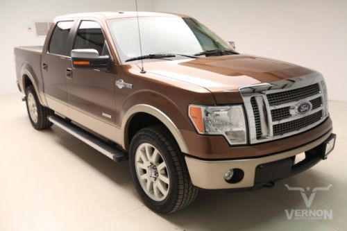 2012 king ranch crew 4x4 navigation sunroof leather heated we finance 30k miles
