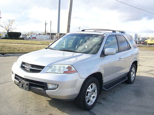 4x4 mdx touring navigation leather heated seats mechanical damage no reserve