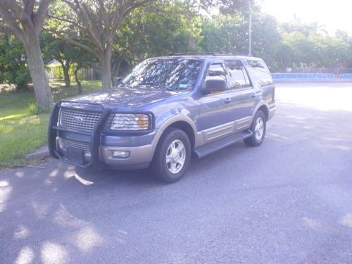 2003 expedition - 4wd- blue- low mileage - 5.4 v8