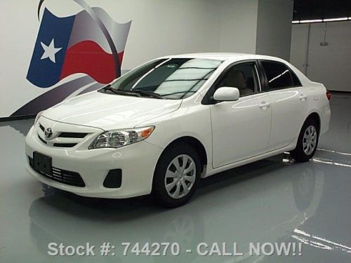 2011 toyota corolla le automatic cd audio one owner 13k texas direct auto