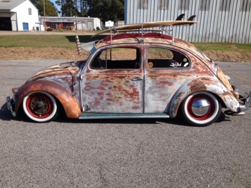 1959 volkswagen beetle rat rod ( right hand drive very rare) factory sunroof!!!!