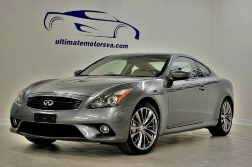 2012 infiniti g37s coupe-6 speed-navigation-1 owner-only 12k miles-like new!