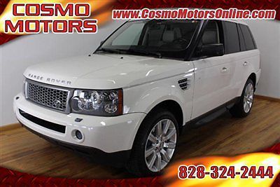 Supercharged 2008 range rover sport  1 owner clean carfax low miles 4 dr suv aut