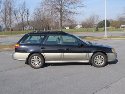 2001 subaru outback limited wagon 4-door 2.5l, 5 speed manual transmission