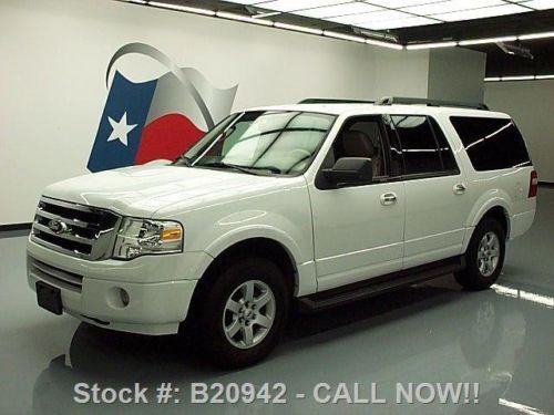 2010 ford expedition el leather 8-passenger 3rd row 69k texas direct auto