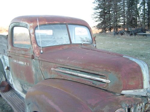 1946 ford halfton pickup !