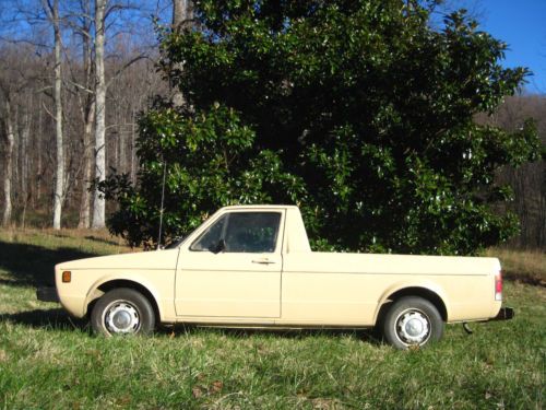 1980 volkswagen rabbit pickup base standard cab pickup 2-door 1.6l