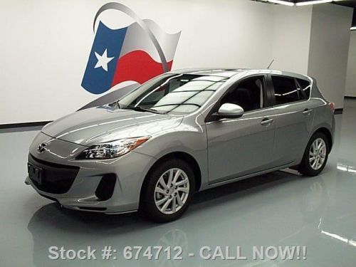 2012 mazda mazda3 i grand touring sunroof skyactiv 9k!! texas direct auto