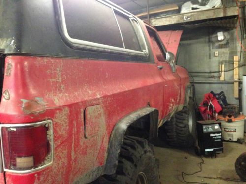 1988 chevy k5 blazer mud truck