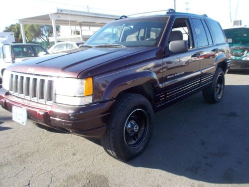 1996 jeep grand cherokee, no reserve