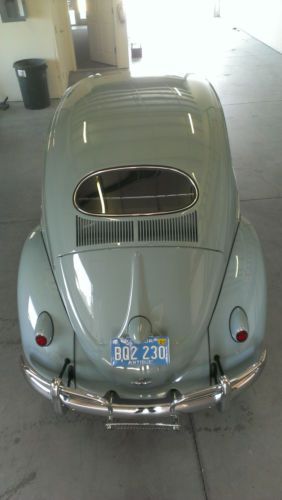 1957 volkswagen beetle oval window! restored! mint condition!