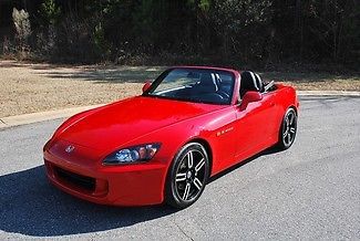 2008 honda s2000 red/blk. 6 spd manual 48k all stock v  nice in &amp; out no reserve