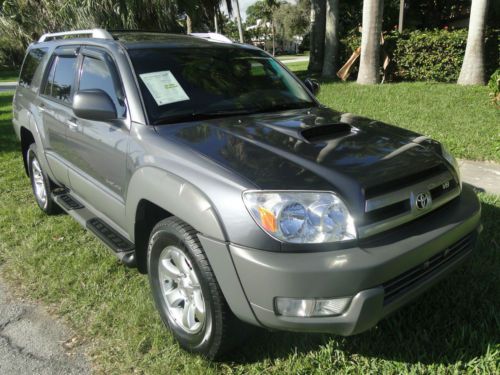 2003 toyota 4runner sport edition, v8 , sunroof ,low miles, leather, no accident