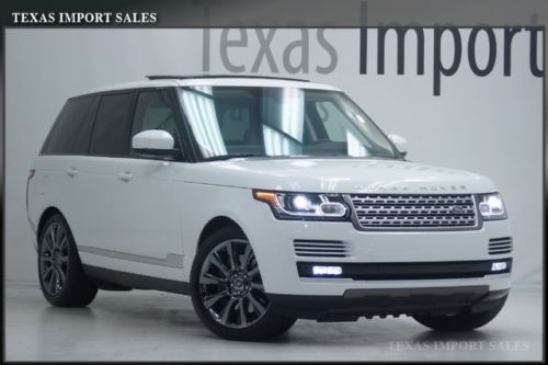 2013 range rover supercharged,active cruise,vision/4-zone comfort pkg.