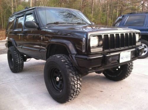 2001 jeep cherokee limited lifted clean 60th year anniversary