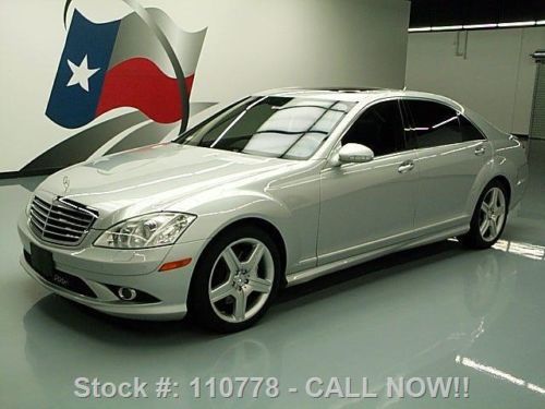 2007 mercedes-benz s550 4matic awd sunroof nav only 60k texas direct auto