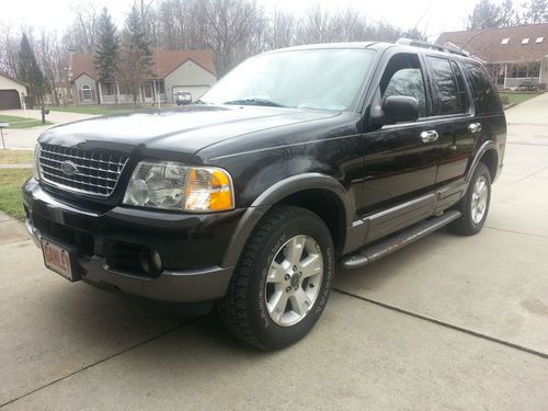 2003 ford explorer xlt 4x4 moon roof 3rd row seat flex fuel loaded up! clean!
