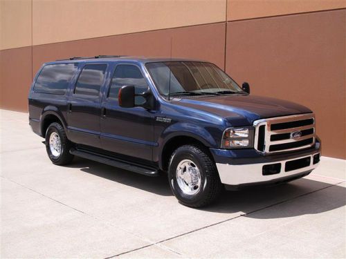 2005 ford excursion xlt 5.4l v8 gasoline third row texan rust free