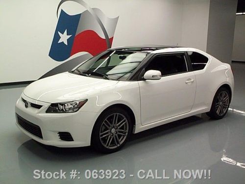 2013 scion tc automatic pano sunroof 18&#034; wheels only 7k texas direct auto