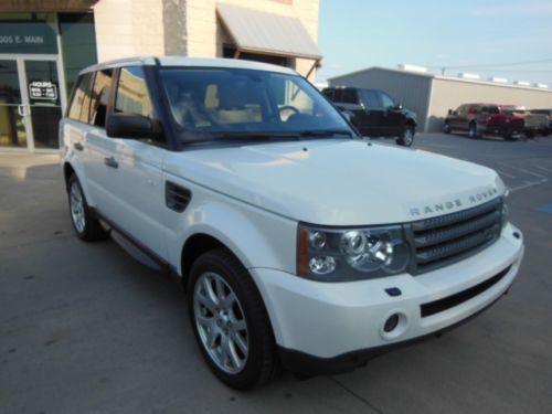 2009 land rover range rover sport 4wd 4dr hse