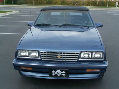 1986 cavalier rs covertible