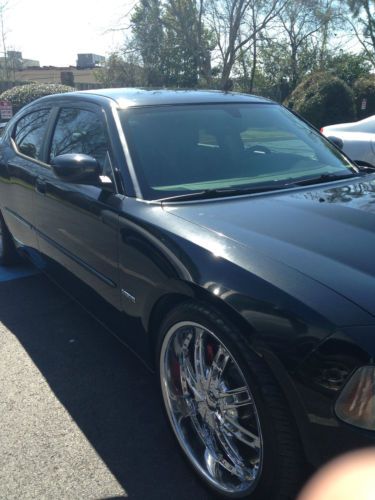 Black srt8 with black leather seats and customized rims
