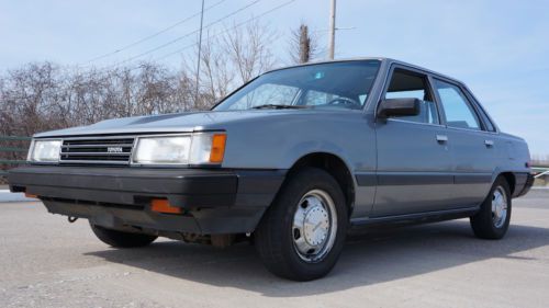 1986 toyota camry original classic no rust, automatic sedan no reserve, 4cyl