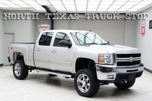 2009 chevy 2500hd diesel 4x4 ltz z71 lifted heated leather bose 20s texas