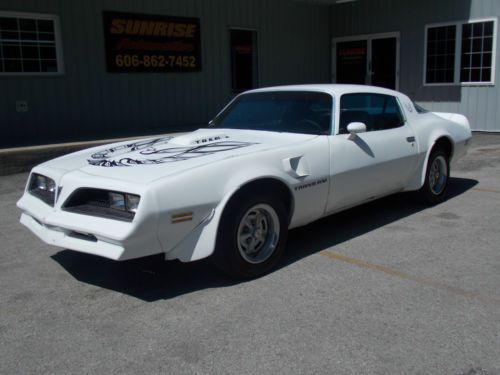 1978 pontiac trans am numbers matching &#039;z&#039; code engine and transmission